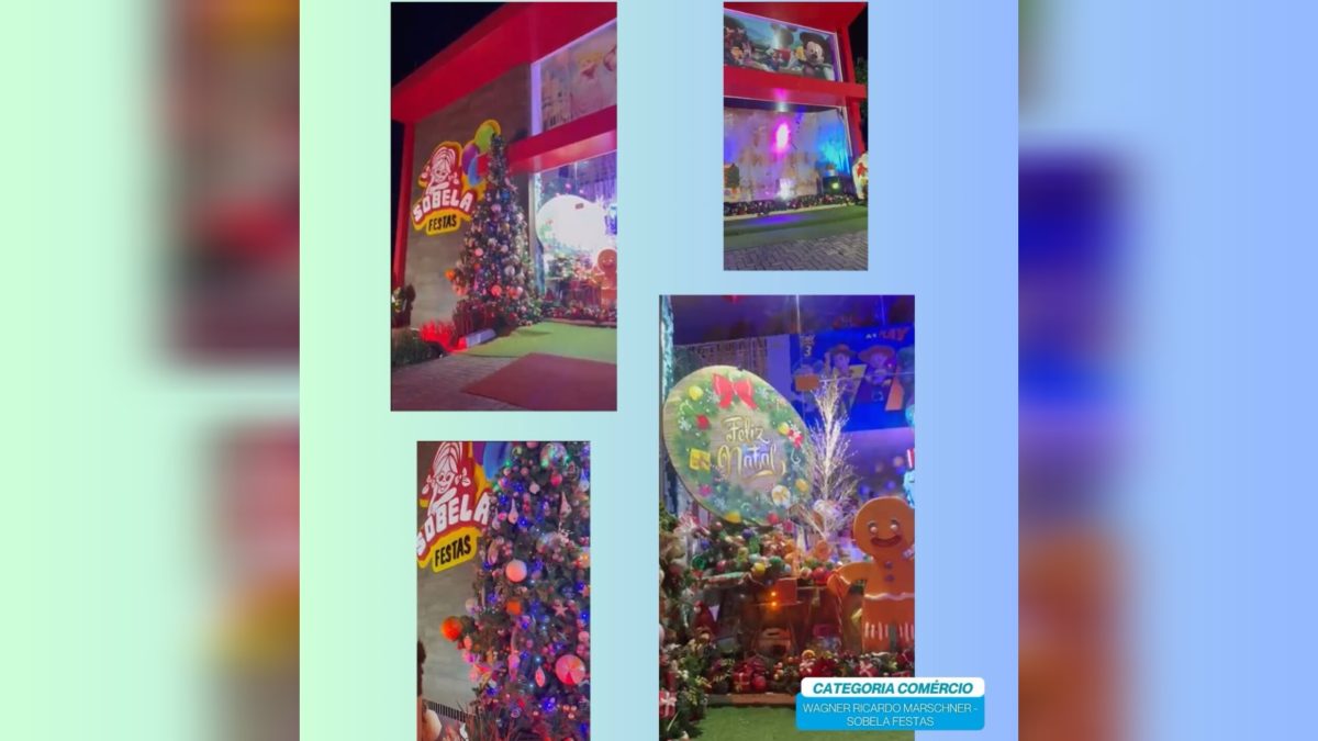 Timbó divulga resultado do Concurso Luzes de Natal 2025