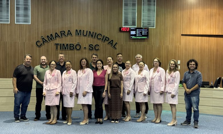 Câmara de Timbó realiza 44ª Sessão Ordinária com votações e apresentação da Rede Feminina
