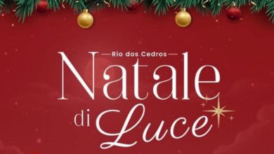 Rio dos Cedros confirma programação completa do Natale di Luce 2025