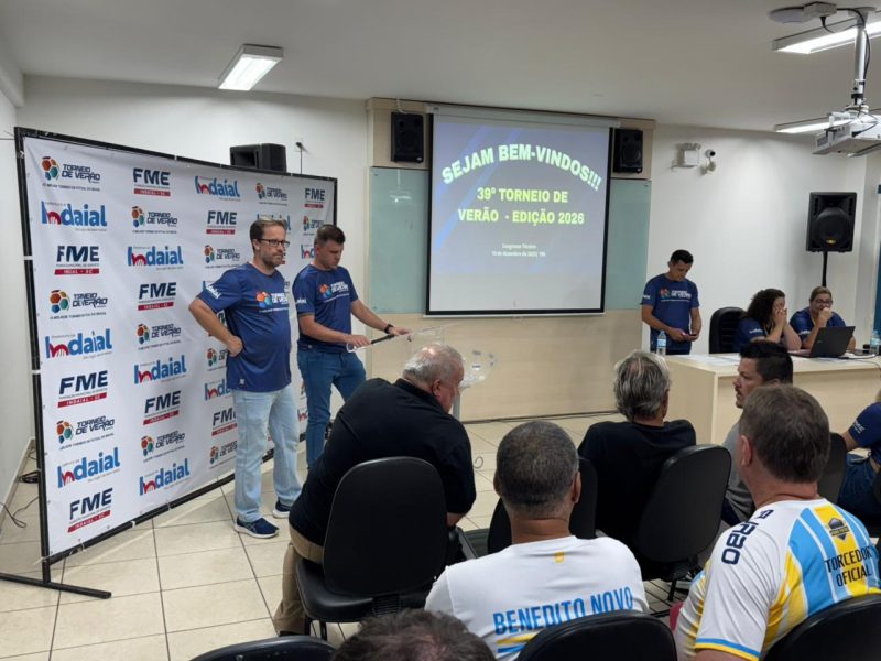 Torneio de Verão 2026 de Futsal: Congresso Técnico confirmou o chaveamento do Sub-18, Feminino e Masculino Federado