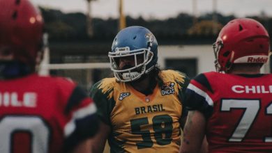 Paulo Ricardo Mosselim é convocado novamente para a Seleção Brasileira de Futebol Americano