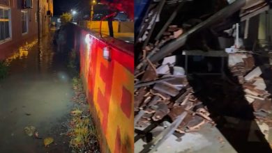 Chuvas forçam retirada de moradores e Timbó monta abrigo emergencial em escola municipal