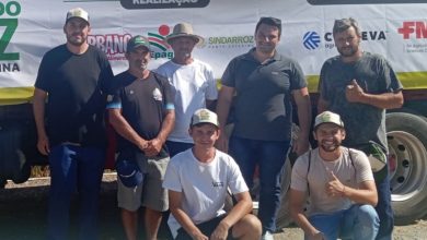 Benedito Novo marca presença na Abertura Oficial da Colheita do Arroz em Santa Catarina