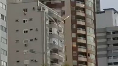 Fogos em prédio, ânimos exaltados e algemas: noite tensa em condomínio de SC