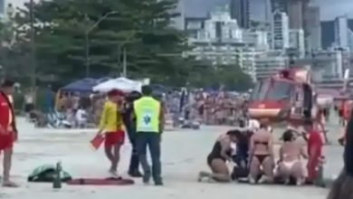 Afogamento em praia de SC termina com morte de idoso