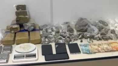 Ocorrência de possível violência doméstica termina com dois homens presos por tráfico de drogas, em Indaial