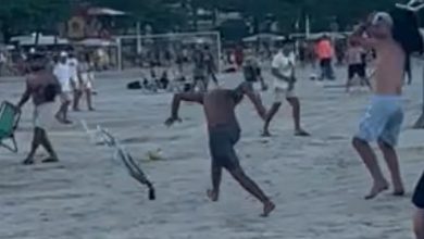 Homem é preso em BC após atacar turistas e vendedor com faca na Praia Central