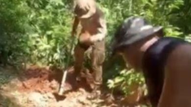 Suspeita de cemitério clandestino leva à descoberta de três corpos em SC