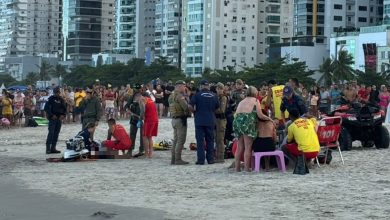 Tragédia na Praia Central: banhista morre afogado em Balneário Camboriú