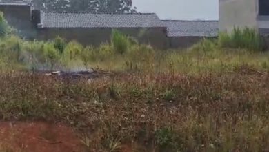 Trote faz Bombeiros Voluntários de Indaial perderem tempo com incêndio em lixo