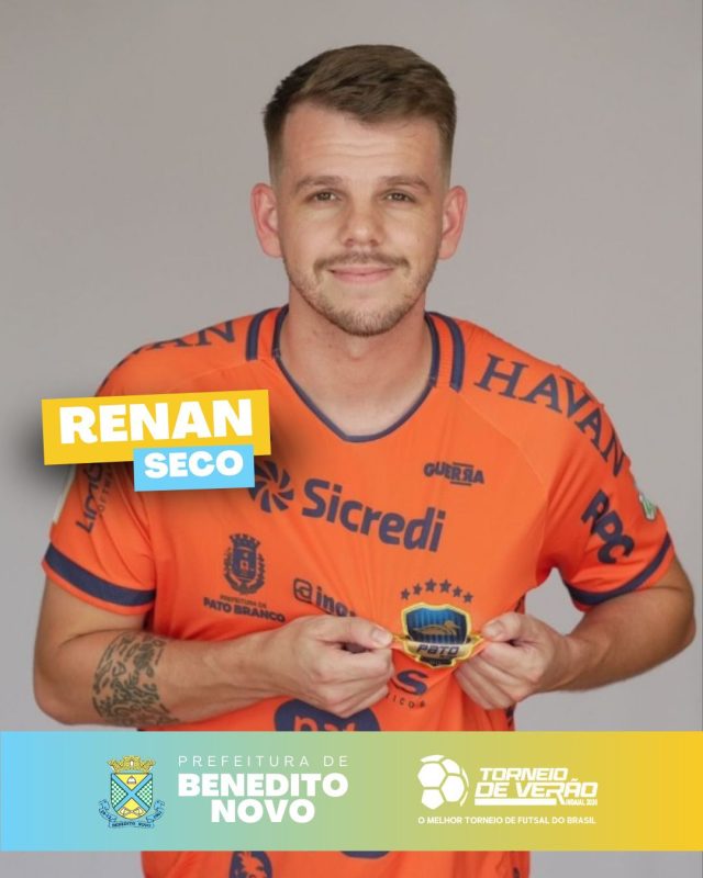 Benedito Novo Futsal oficializa elenco para o Torneio de Verão de Indaial 2026