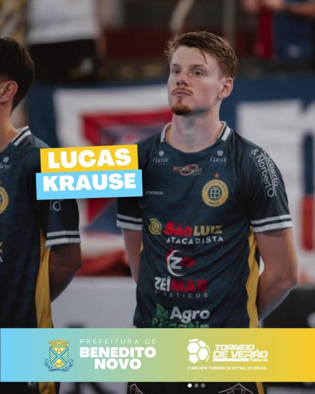 Benedito Novo Futsal oficializa elenco para o Torneio de Verão de Indaial 2026