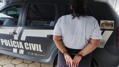 Polícia Civil prende mulher condenada por roubo em Indaial