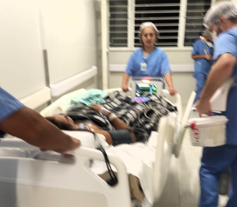 Com escolta policial, paciente supera o trânsito e chega a tempo de transplante de rim em Blumenau