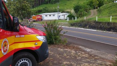 Trabalhador sofre choque elétrico durante instalação de cabos de fibra óptica no Meio-Oeste de SC