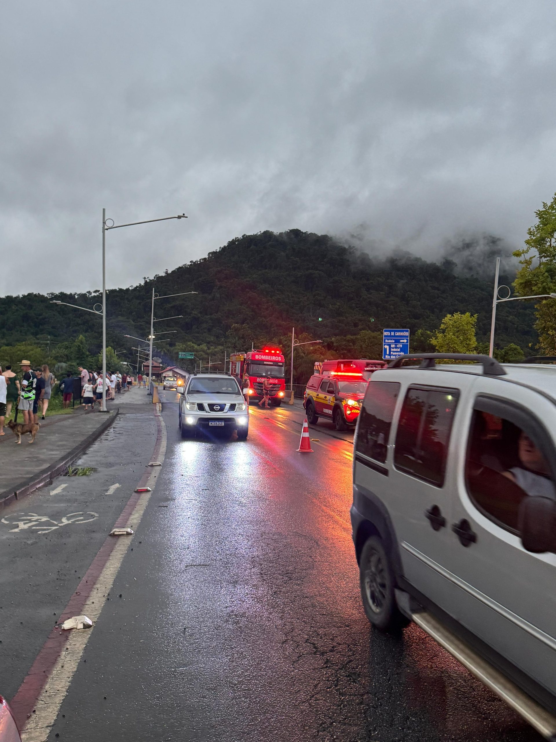 Genro se afoga no Rio Benedito após cair na água durante pescaria com o sogro, em Timbó