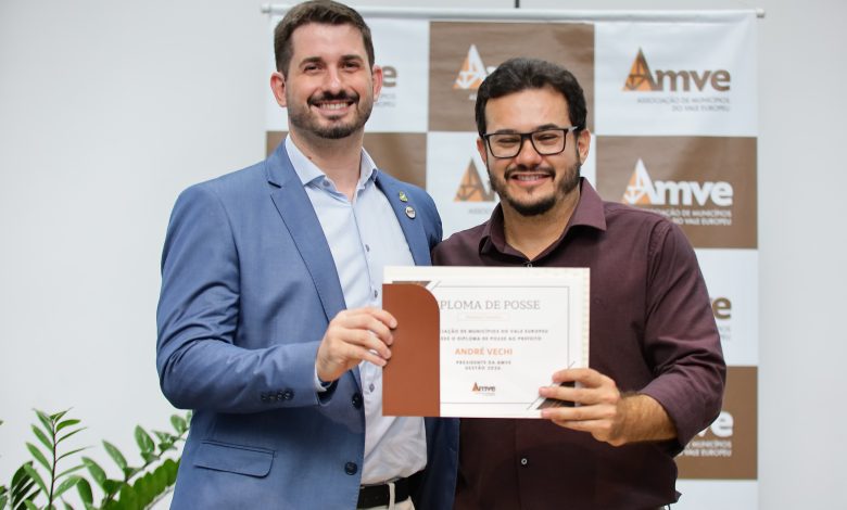 André Vechi assume a Amve e projeta nova agenda regional com foco em mobilidade, prevenção e tecnologia