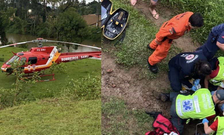 Genro se afoga no Rio Benedito após cair na água durante pescaria com o sogro, em Timbó