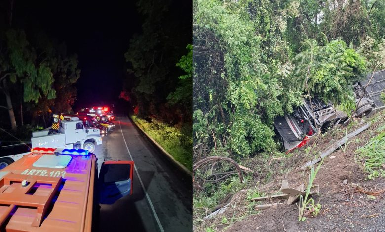 Sobe para quatro o número de mortos em acidente com ônibus na BR-470, em SC