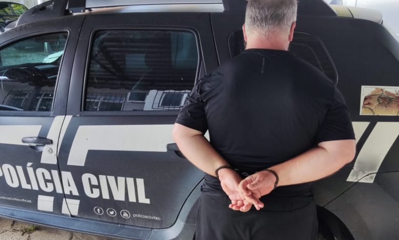 Condenado por estupro de vulnerável é preso em Indaial