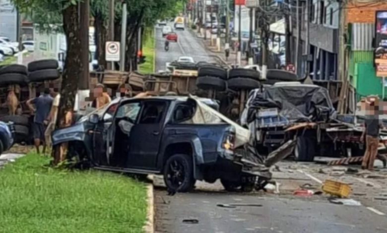 Inquérito aponta que motorista de carreta que atingiu nove veículos em Chapecó ignorou falhas mecânicas
