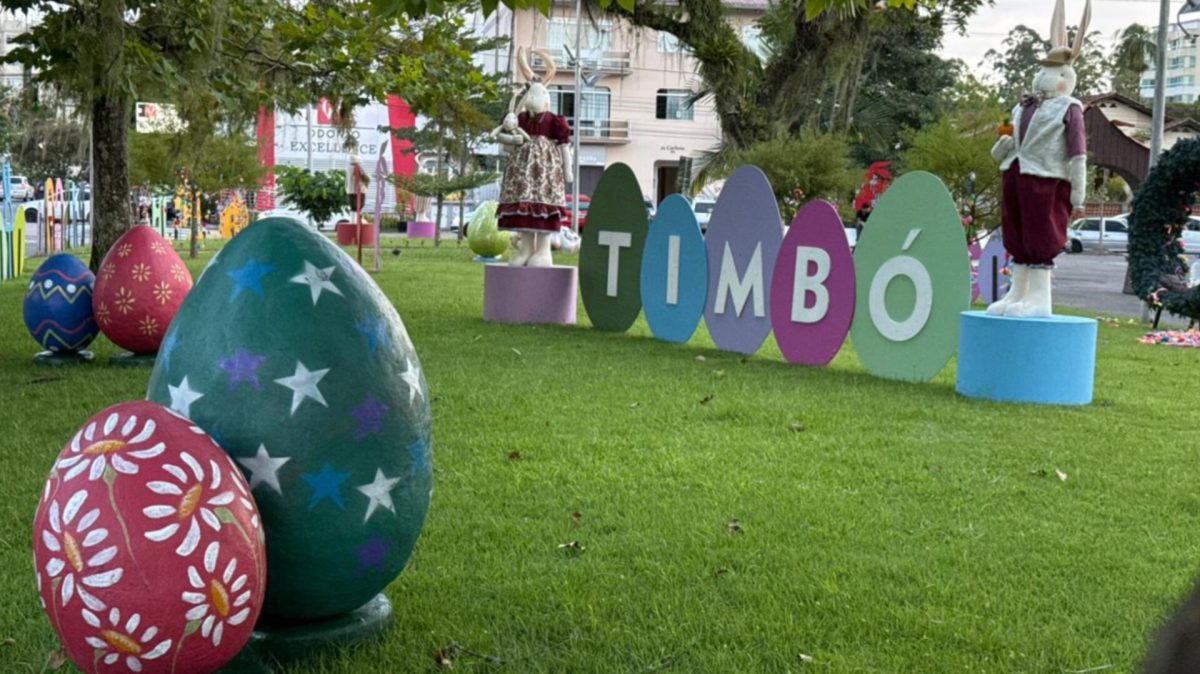 Páscoa de Timbó 2026 terá mais de um mês de atrações gratuitas no Parque Central