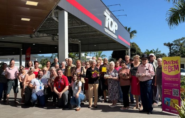 Panetone do Bem celebra 15 anos e ultrapassa R$ 1,1 milhão em doações para lares de idosos em SC