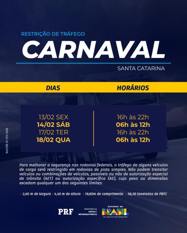 PRF prepara operação especial com helicóptero, drones e 300 agentes para reforçar a segurança no Carnaval catarinense