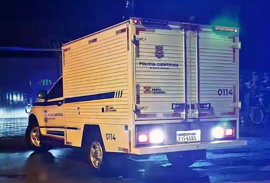 Pai violento agride família e acaba mort0 pelo próprio filho com cerca de oito tiros em Jaraguá do Sul