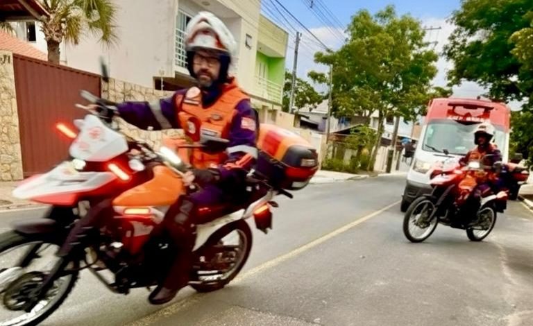 Motolâncias do SAMU chegam em quatro minutos e salvam bebê de oito meses engasgado em SC