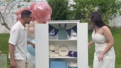 73 dias após a perda do pai, família transforma chá revelação em homenagem e celebração emocionante