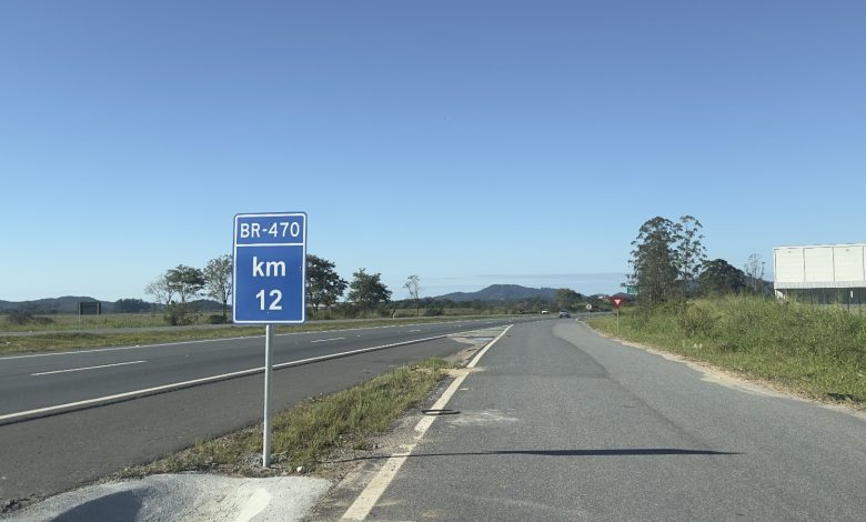 Com alta de 80% nas mortes, BR-470 lidera o aumento de fatalidades nas rodovias de SC em 2026