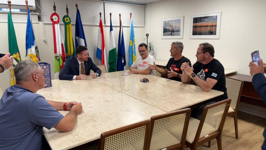 Prefeitos do Médio Vale se unem e articulam candidatura conjunta para sediar o JASC 2027