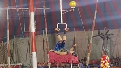 Você conseguiria assistir sem prender a respiração? Performance no Gemini Circus impressiona público na Índia