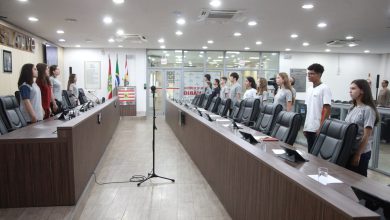 Câmara de Blumenau leva experiência da Câmara Mirim para ajudar São Martinho a implantar programa
