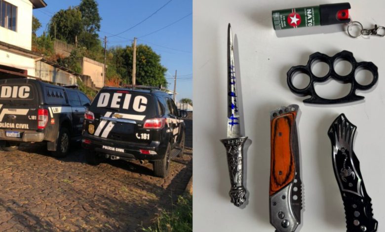 Polícia Civil cumpre mandados em Blumenau e Videira contra adolescentes investigados por apologia ao nazismo e possível planejamento de ataques