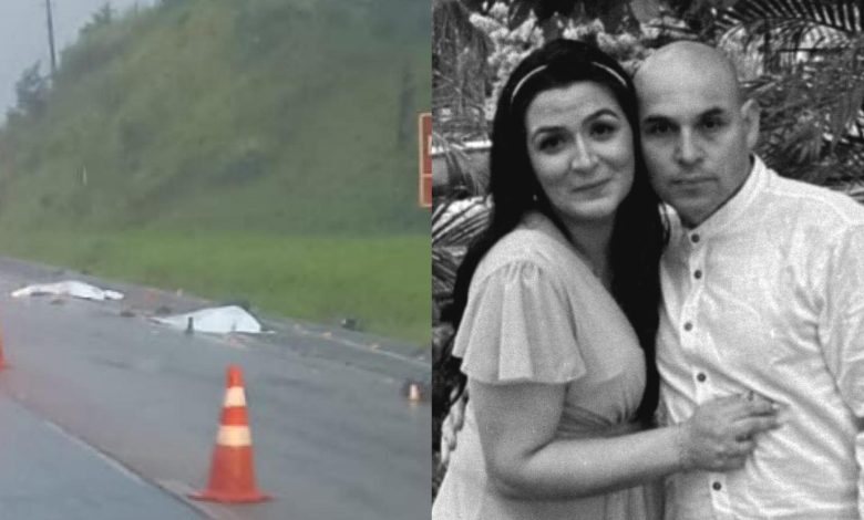 Queda de moto seguida de atropelamento deixa dois mortos na BR-101 em Barra Velha
