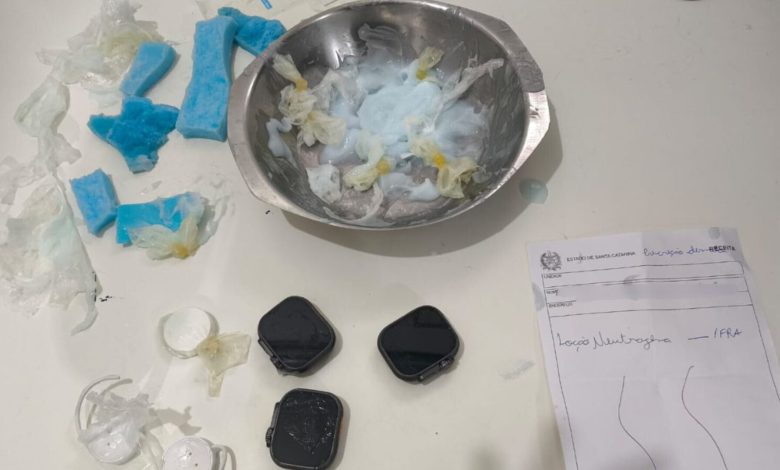 Pega no pulo: advogada é flagrada tentando entrar com eletrônicos em presídio de SC