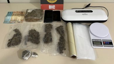 Flagrante no Centro: Polícia Civil entra em apartamento e prende suspeito com drogas prontas para venda em Blumenau