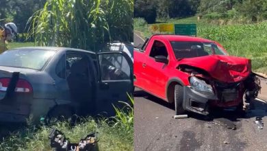 Domingo de tragédia: menino de 11 anos morre após colisão entre carro e caminhonete em SC