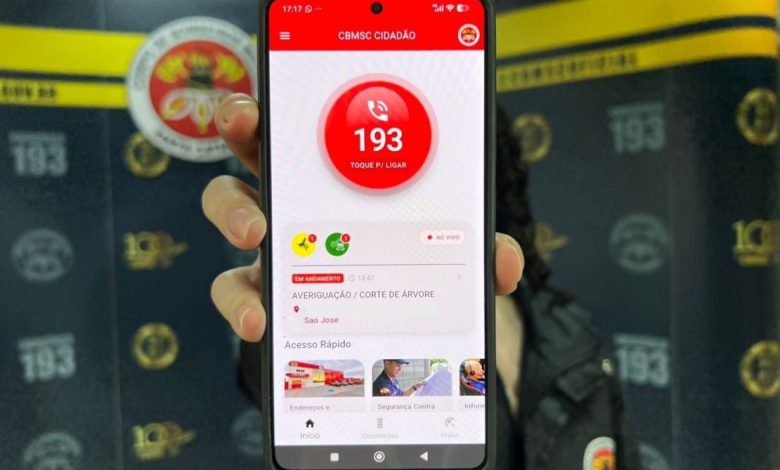 Novo recurso permite acionar os Bombeiros pelo celular mesmo sem sinal de telefone