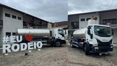 Prefeitura de Rodeio recebe caminhão-pipa para reforçar serviços à população