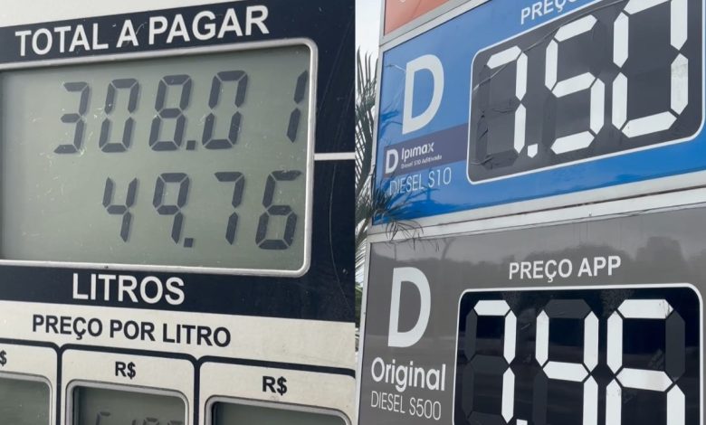Preço do diesel dispara nos postos e caminhoneiros denunciam aumentos abusivos nas bombas