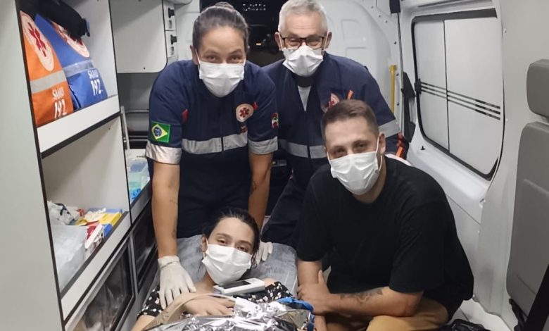 Bebê nasce em casa com auxílio do Samu em Indaial durante a madrugada