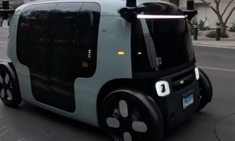 Carro autônomo em testes nas ruas de Las Vegas chama atenção pela tecnologia e ausência de motorista