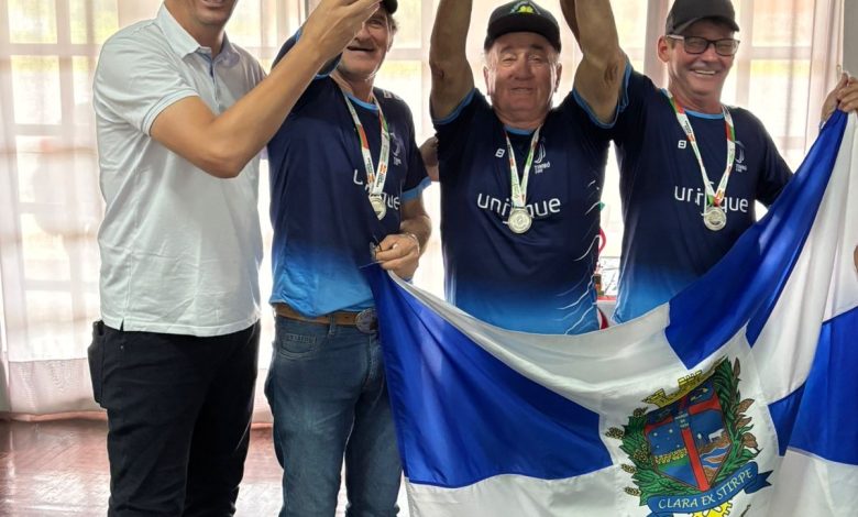 Melhor idade no JASTI 2026. Foto: Divulgação / FME Timbó.