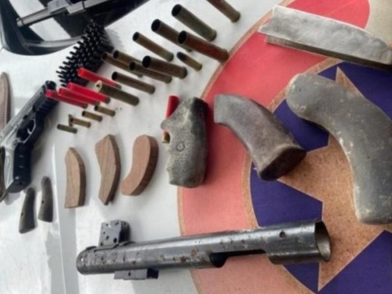 Aves silvestres e armamentos ilegais são apreendidos pela Polícia Militar após denúncia em Rodeio