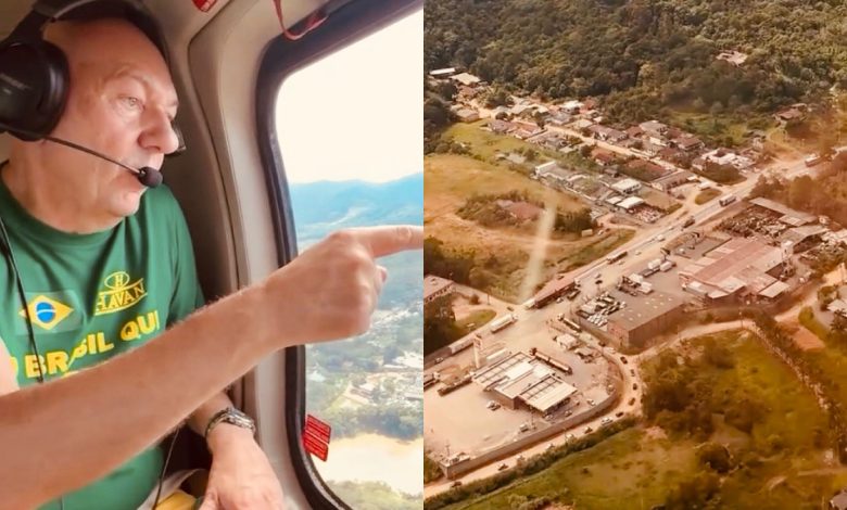 Luciano Hang critica obras na BR-470 e lentidão entre Indaial e Blumenau