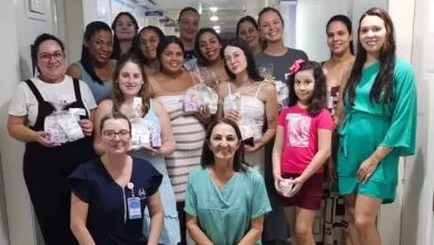 Futuras mães conhecem maternidade do Hospital Oase em visita especial de acolhimento em Timbó