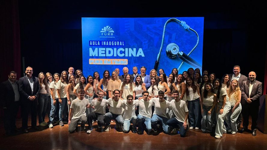 Aula inaugural dá início ao curso de Medicina da FURB e marca momento histórico em Timbó